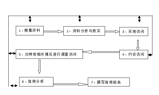 信用调查方案实施流程